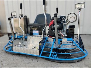 Ride on Trowel | How to operate ride on trowel ? | Features and advantages of ride on trowel