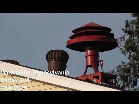 Marienville, Pennsylvania - Darley 3V8 Siren Test - 2 Minute Attack - 7/14/2025