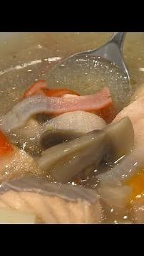 Clear Broth Seafood Chowder