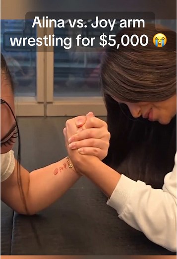 Alina Rose vs Joy: $5,000 Arm Wrestling Showdown