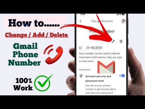 HOW TO ADD😳CHANGE😳DELETE PHONE NUMBER IN GMAIL ACCOUNT