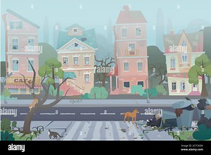 Abandoned plastic waste Stock Vector Images - Alamy