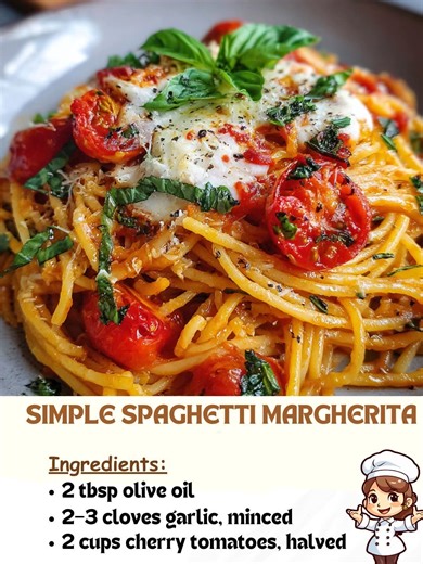 27 reactions · 3 comments | Simple Spaghetti Margherita Ingredients...