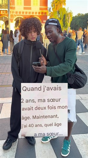 Quel âge a ma sœur #france #Belgique #pourtoi #question