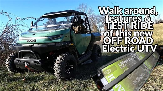 KANDI INNOVATOR E10K Electric Off Road UTV