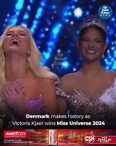 7.5K views · 55 reactions | Denmark made history at Miss Universe...