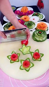 819K views · 10K reactions | Amazing fruit palte decoration skills, make perfect for festive table | America Dickson | Facebook