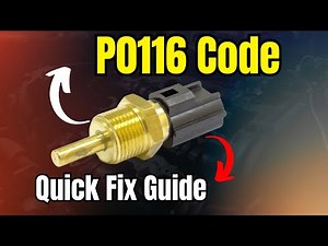 P0116 Code: Quick Fix Guide |