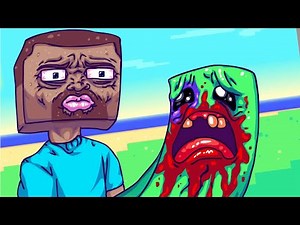 Minecraft: UN MUNDO DE CARICATURA!! | AZTTEK Y HUEVA #1