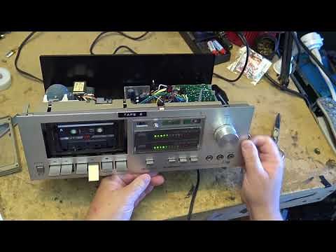 Pioneer CTF500 Cassette deck restoration