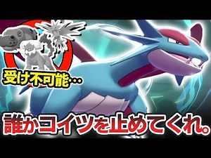 破壊！破壊！破壊！！この㊙️ボーマンダを受けることは不可能です。【ポケモン剣盾】