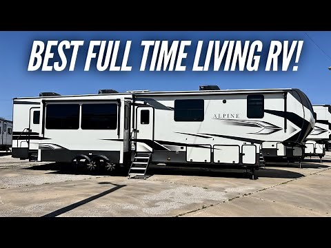 Best Full Time Living Fifth Wheel RV Layout! 2022 Keystsone Alpine 3910RK