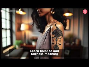 Top 10 Scales of Justice Tattoo Designs & Meanings