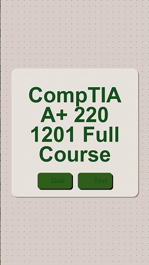 CompTIA A+ 220-1201 Full Course (FREE) | Pass Core 1 on Your First Try! #comptia #comptiaaplus