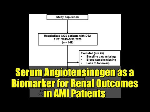 Serum Angiotensinogen as a Biomarker for Renal Outcomes in AMI Patients