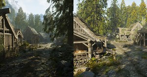 Skyrim's Riverwood Recreated using Photogrammetry & Unreal Engine 5