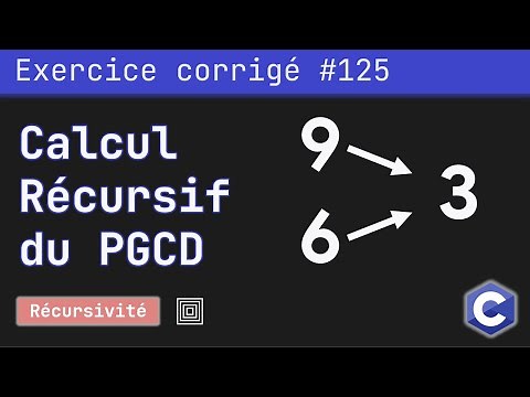 Corrected exercise 125: Recursive program that calculates the GCD of two numbers | C language