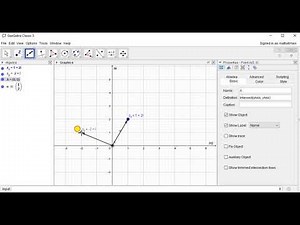 Multiplication of complex number z by i by using Geogebra | K.Thirumurugan