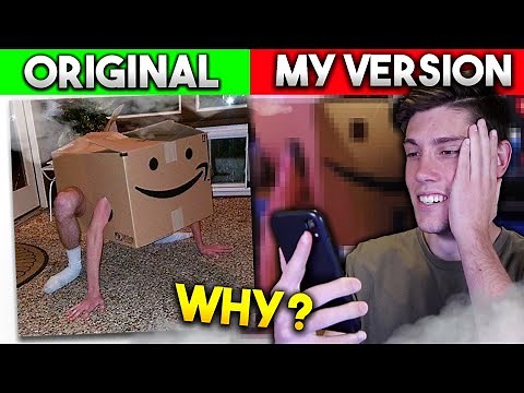 I Recreated This Viral Image (Amazon Box Meme)