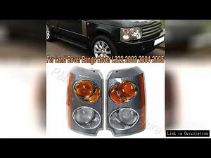 PMFC Car Front Indicator Parking Turn Signal Corner Light Side Cover Euro Style For Land Rover Range