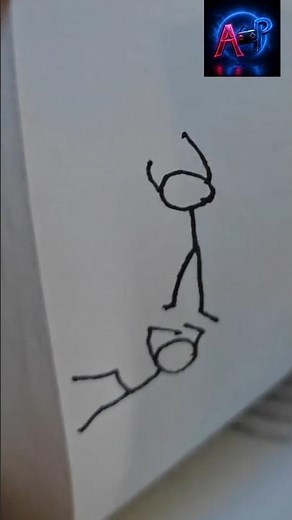 12 FPS Stickman Animation on Paper