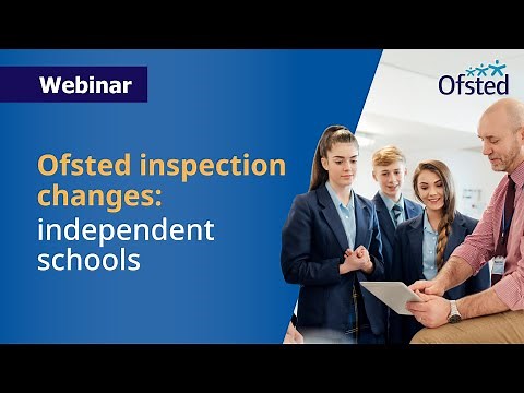 Ofsted education inspection framework: non-association independent schools