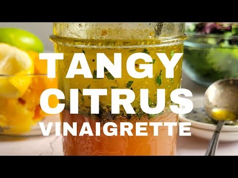 TANGY CITRUS VINAIGRETTE (CITRUS SALAD DRESSING)