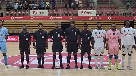21K views · 287 reactions | Suva Futsal and Tailevu Naitasiri futsal teams line up for the grand finale of the Extra Futsal IDC 2025 at Vodafone Arena in Suva. | Fiji Football Association | Facebook