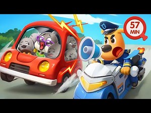 Follow Traffic Rules | Safety Cartoon | Detective Cartoon | Kids Cartoon | Sheriff Labrador