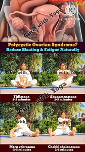 Struggling with PCOS Symptoms? Reduce Bloating & Fatigue | Balance Hormones & Boost Energy with Yoga