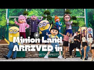 Minion Land JUST OPENED at Universal Studios Singapore – You Won't Believe What's Inside!