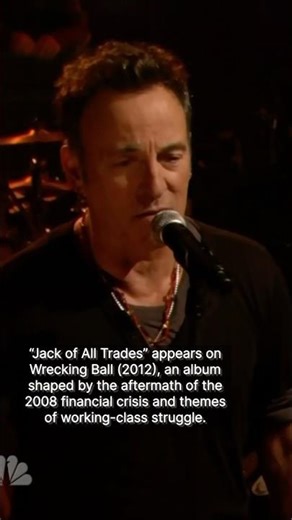 The story behind “Jack of All Trades” by Bruce Springsteen
