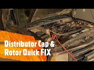 Chevy Blazer Distributor Cap & Rotor Quick Diagnosis & Replace - No Start