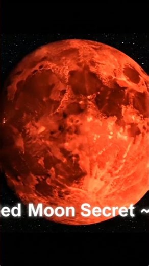 Red Moon Facts | Blood Moon Secrets Explained 🌕✨ #Shorts#redmoon #shortsfeed