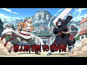 Killer Bee vs Kisame – Full Epic Fight Scene | Naruto Shippuden Episode 207 [HD Remaster]