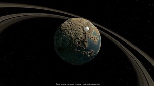 9.7K views · 622 reactions | #KSP2ShowandTell﻿ Gurdamma is a young terrestrial planet that's still experiencing heavy asteroid bombardment, much like Kerbin did billions of years ago. Still to come: a thick atmosphere and a very close (i.e. within the rings) moon! | Kerbal Space Program | Facebook