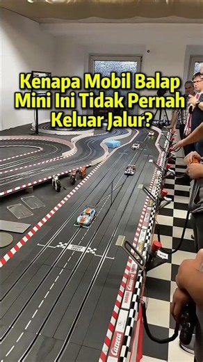 Why Do These Mini Race Cars Never Go Off-Track?