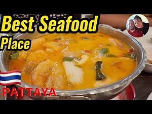 The best Thai local Seafood place in Pattaya (Our favorite Restaurant) 🇹🇭