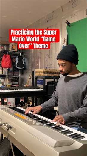 Practicing the Super Mario World “Game Over” Theme #supermarioworld #pianopractice #videogamemusic