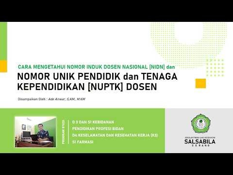 Mahasiswa Akhir Wajib Tahu! Trik Cepat Cari NIDN & NUPTK Dosen