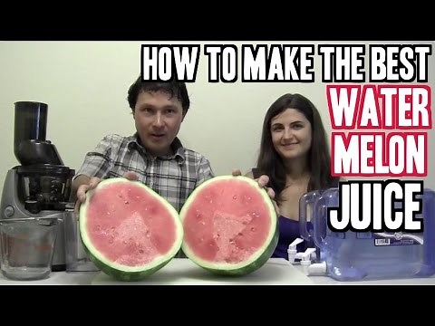 How to Make the Best Watermelon Juice