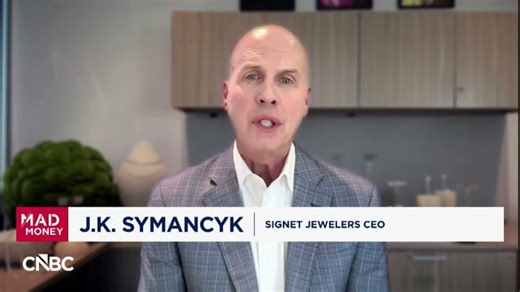 Signet Jewelers CEO, J.K. Symancyk, Appears on CNBC Mad Money | J.K. Symancyk | 14 comments