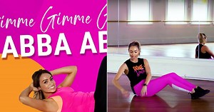 "Gimme! Gimme! Gimme!" Strong Abs With This 3-Minute ABBA-Inspired Workout