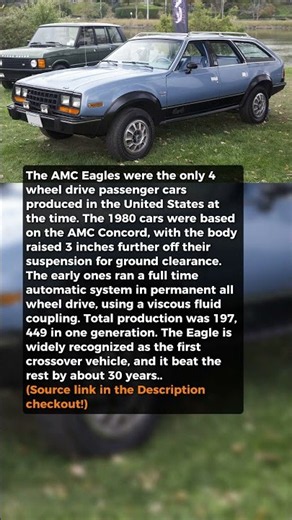 The First 4 Wheel Drive Car in America Was Not a Truck #shorts #car #automobile