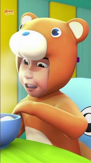 Ricitos de Oro y los tres osos Rima para niños #shorts #kidssongs #juniorsquad #singalong #preschool