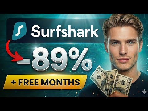 Surfshark Coupon Code 2026 ✅ Get 89% OFF Deal + FREE Months Included