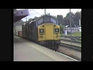 Trains In The 1980's Peterborough 1988 feat 89001