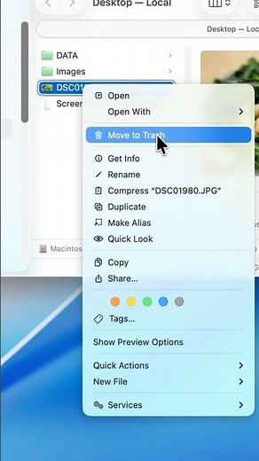 How to Delete a File on Mac in Seconds #Shorts #macos