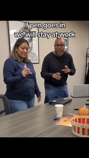 Well... it didn't go in 🤷‍♂️ 😂😂😂 #workhumor #office #officehumor #coworkingspace #fypage | Tri County Care Management Organization