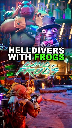 GANG OF FROGS 🐸 Intense NEW 1-4 player co-op shooter.